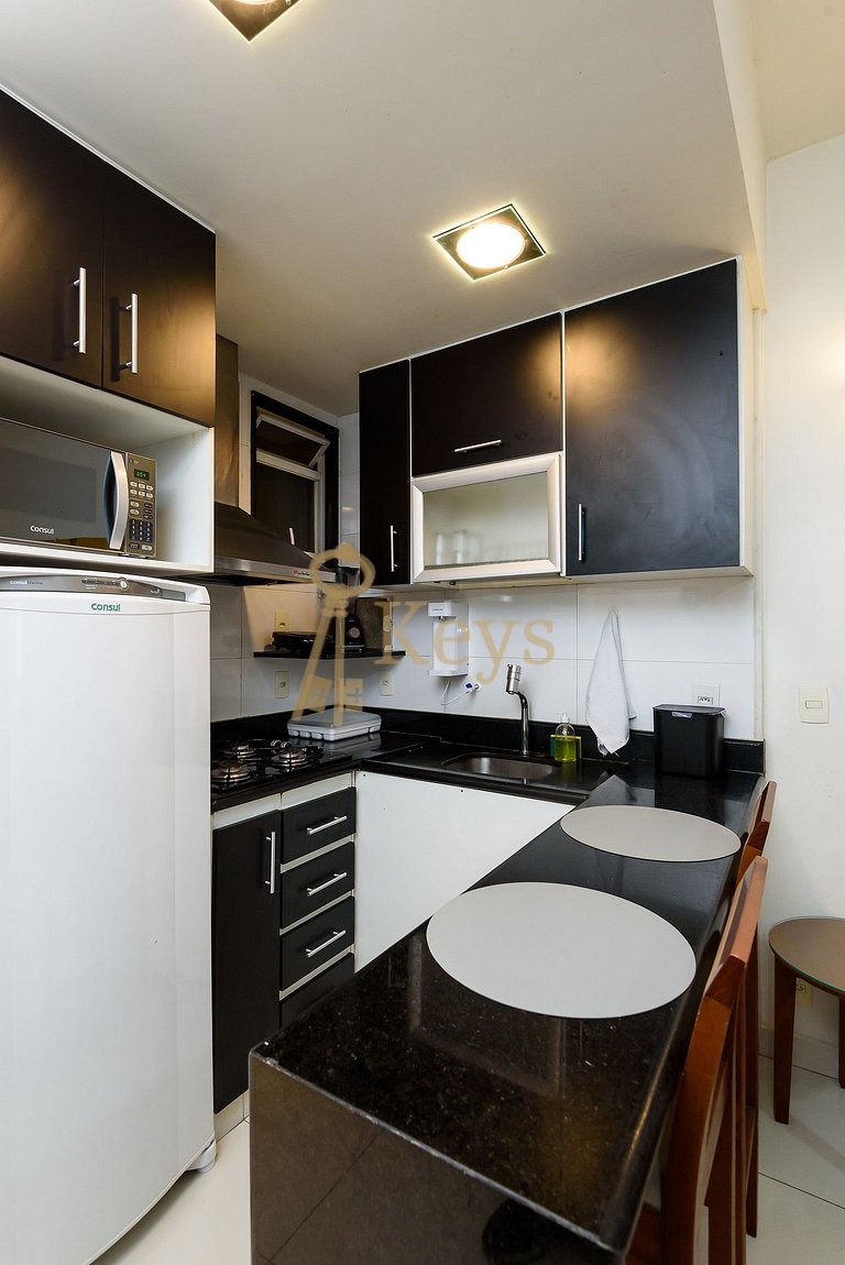 Studio Moderno & Chic | 5 min da Praia Copacabana