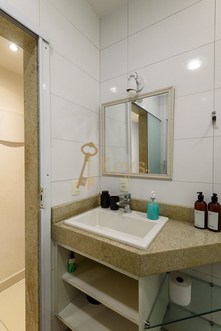 Studio Moderno & Chic | 5 min da Praia Copacabana