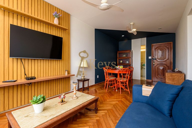 Ipanema 3 Hab c/ AC | Amplio y Moderno