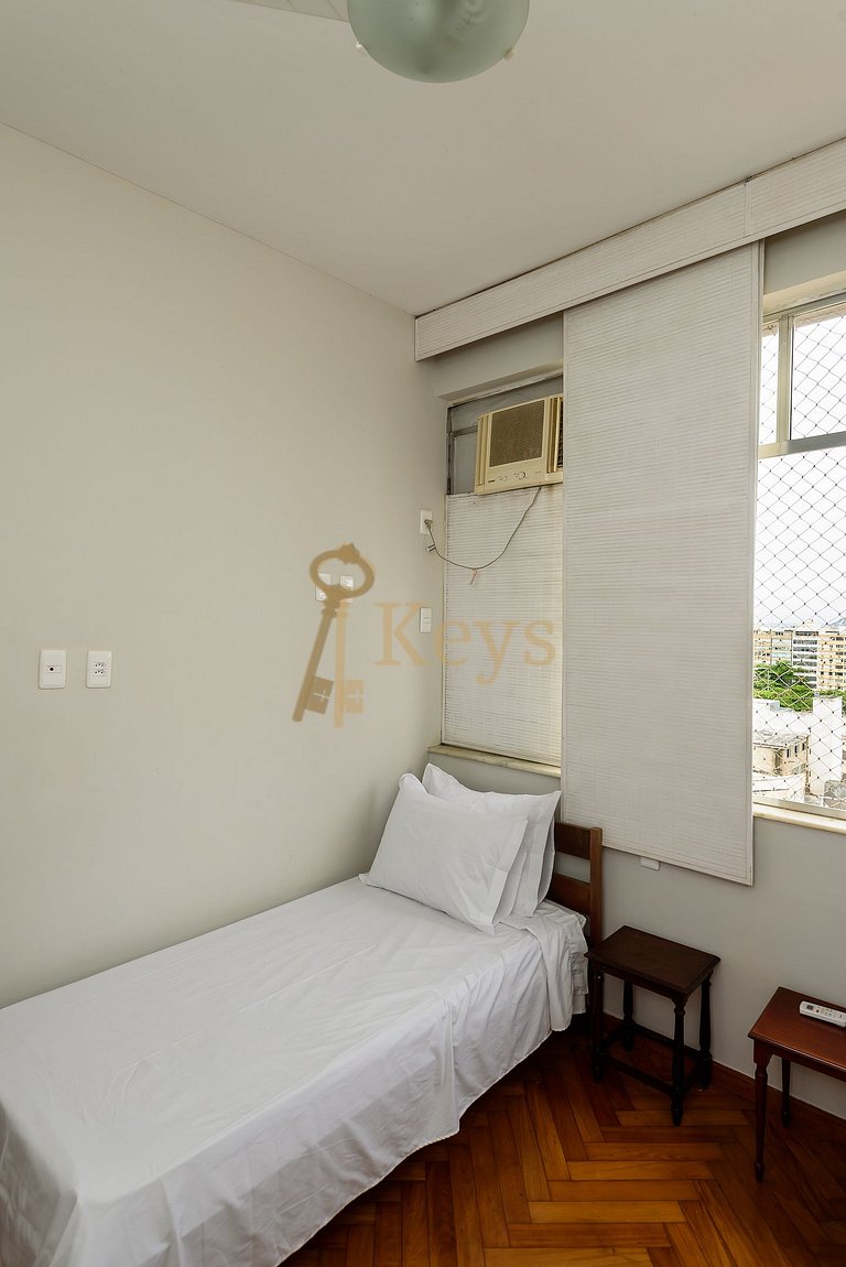 Ipanema 3 Quartos c/ Ar | Amplo e Moderno