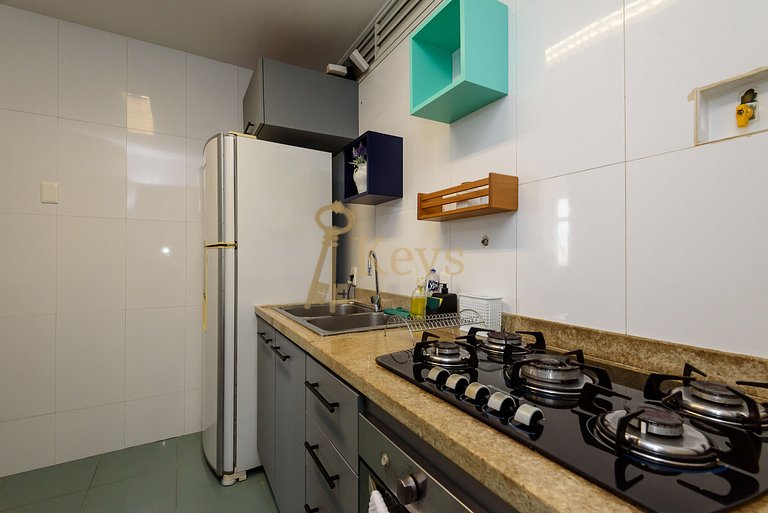 Ipanema 3BR w/ AC | Spacious & Modern