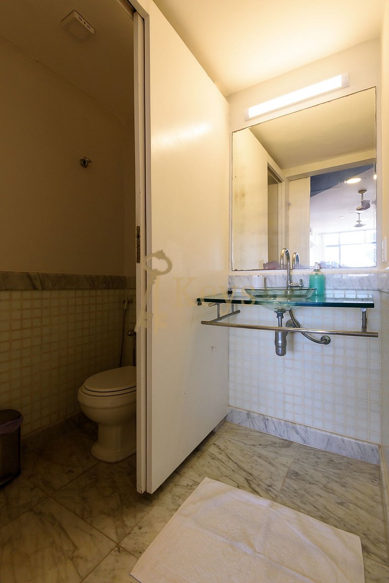 Ipanema 3 Quartos c/ Ar | Amplo e Moderno