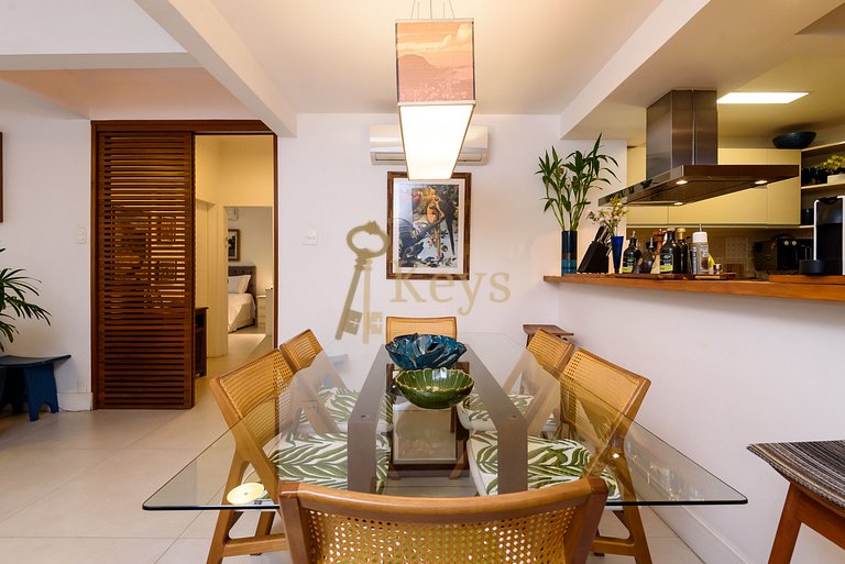 Leblon Premium | 2BR, Balcony, 5min to the Beach