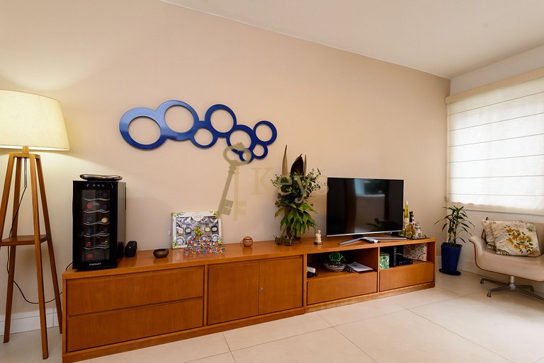 Leblon Premium | 2Hab, Balcón, AC, 5min Playa