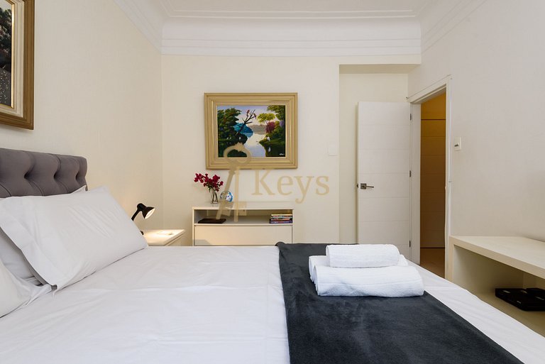 Leblon Premium | 2Hab, Balcón, AC, 5min Playa