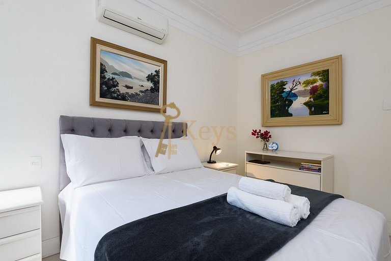 Leblon Premium | 2BR, Balcony, 5min to the Beach