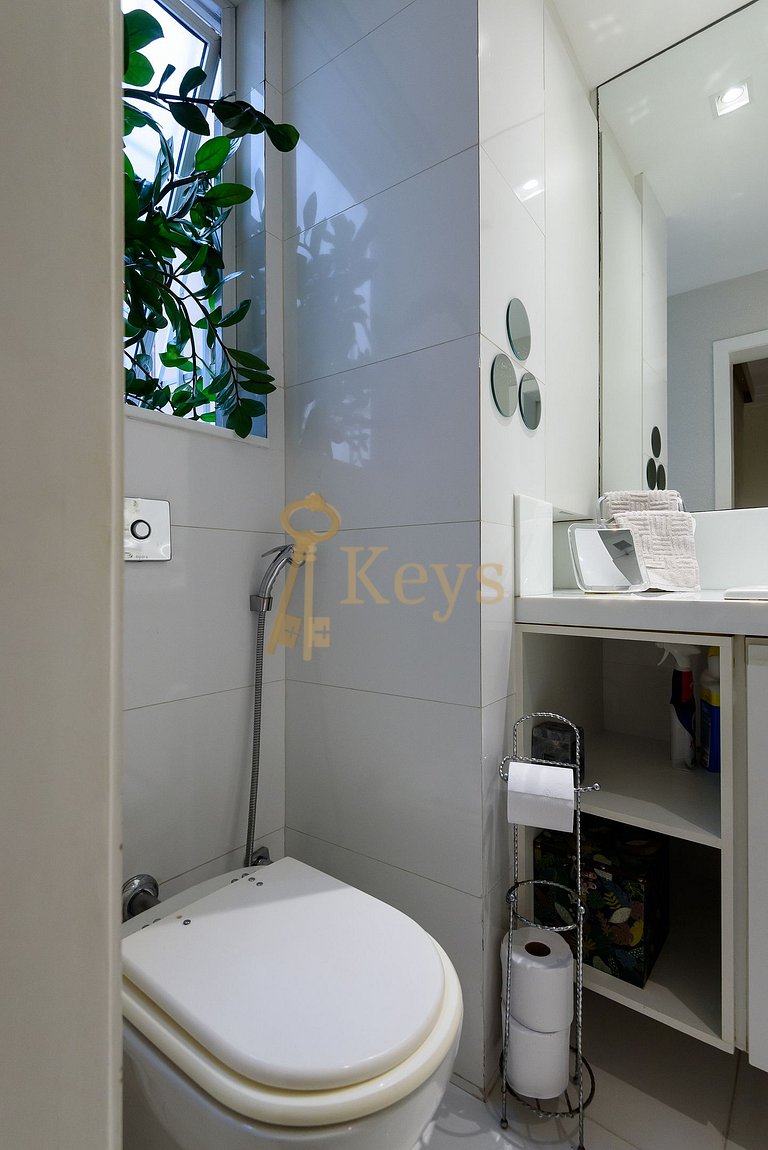 Leblon Premium | 2BR, Balcony, 5min to the Beach