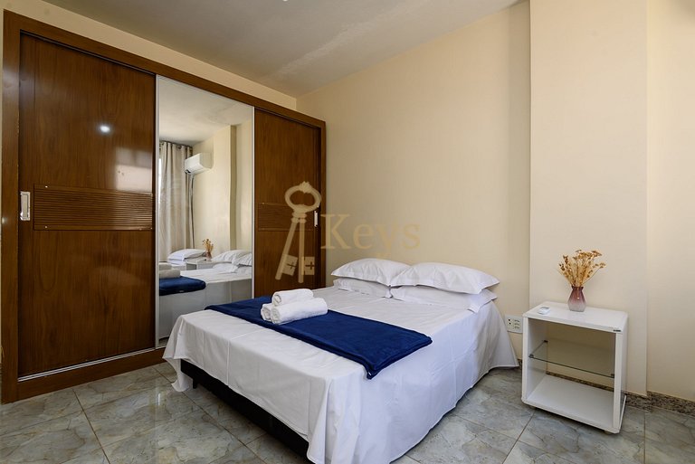 Modern & Spacious 2 BDR | 5 Mins Copacabana Beach