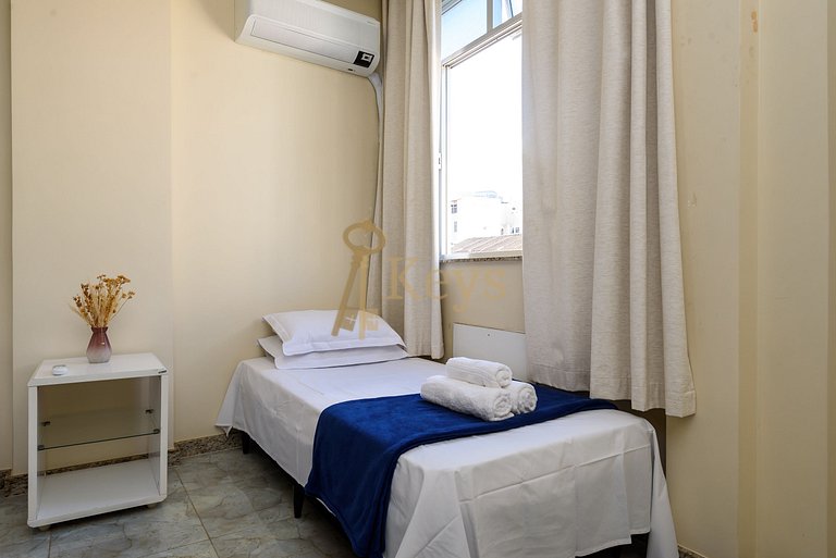Moderno e Amplo 2 Quartos | 5 Min Praia Copacabana