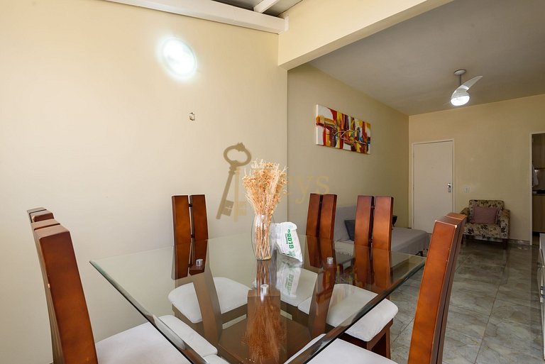 Moderno e Amplo 2 Quartos | 5 Min Praia Copacabana