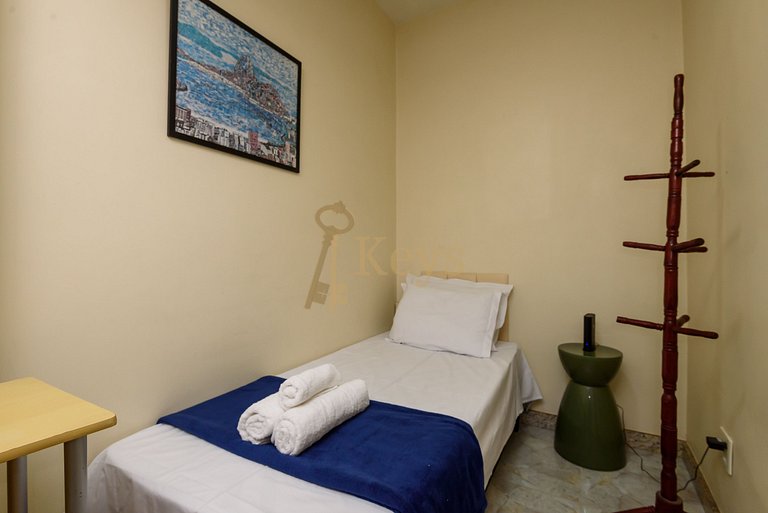 Moderno e Amplo 2 Quartos | 5 Min Praia Copacabana