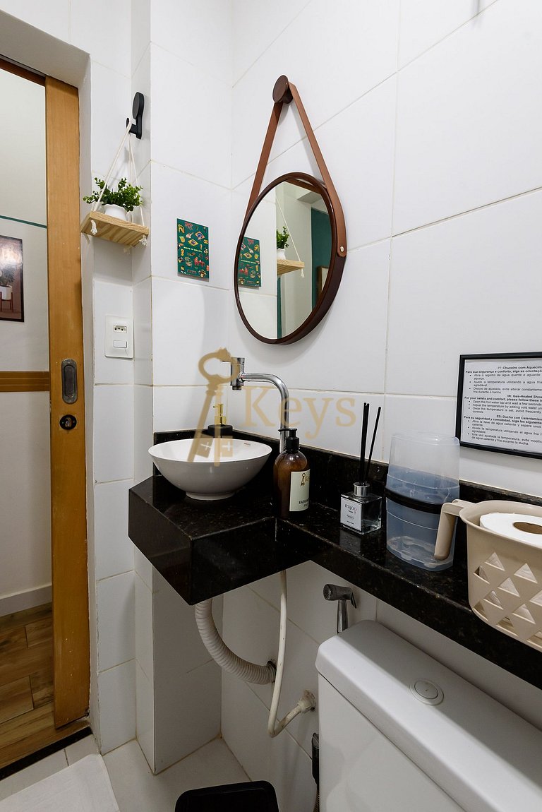 Modern Bohemian Studio w/ AC | Rio City Center
