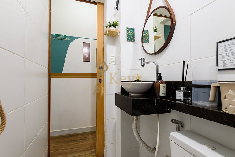 Modern Bohemian Studio w/ AC | Rio City Center