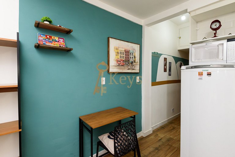 Modern Bohemian Studio w/ AC | Rio City Center