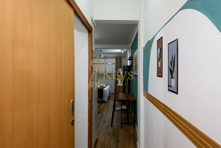 Modern Bohemian Studio w/ AC | Rio City Center