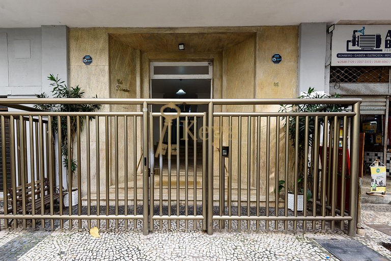 Studio Aconchegante | Quadra da Praia em Copacabana