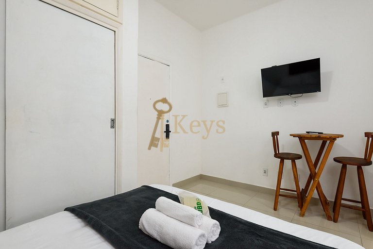 Studio Aconchegante |Quadra da Praia em Copacabana