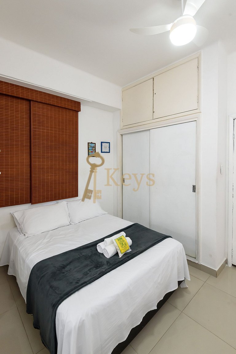 Studio Aconchegante |Quadra da Praia em Copacabana