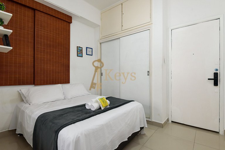 Studio Aconchegante |Quadra da Praia em Copacabana