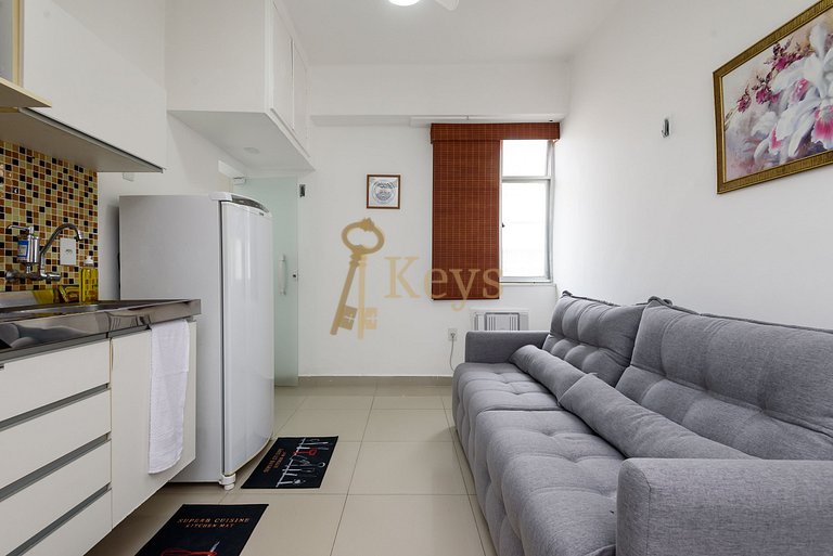 Studio Aconchegante |Quadra da Praia em Copacabana