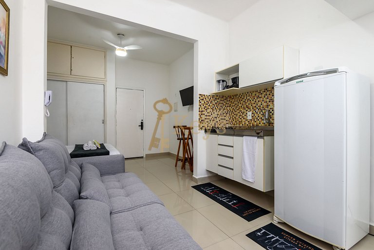 Studio Acogedor |Playa de Copacabana a una Cuadra
