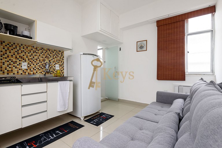 Studio Aconchegante |Quadra da Praia em Copacabana