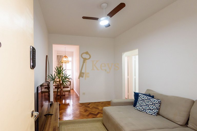 Modern & Quiet Copacabana | 5 Mins from the Beach
