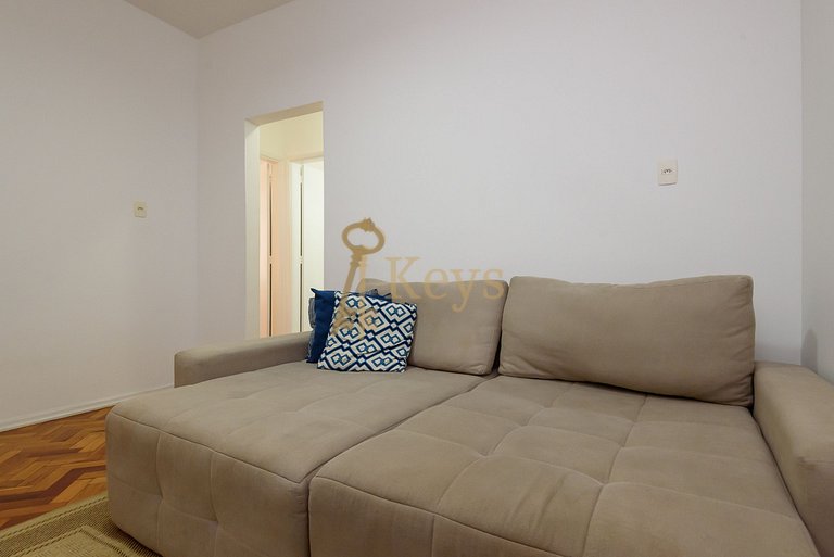 Modern & Quiet Copacabana | 5 Mins from the Beach
