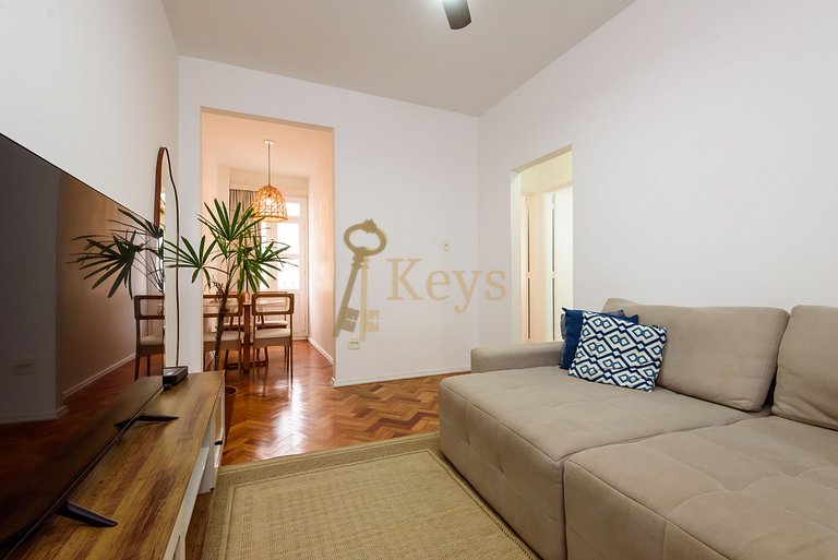 Modern & Quiet Copacabana | 5 Mins from the Beach