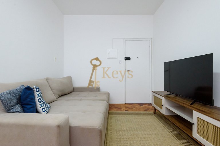 Modern & Quiet Copacabana | 5 Mins from the Beach