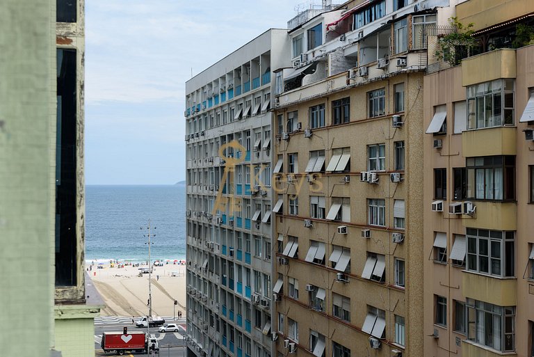 Copacabana Ocean com AR 5 min da Praia