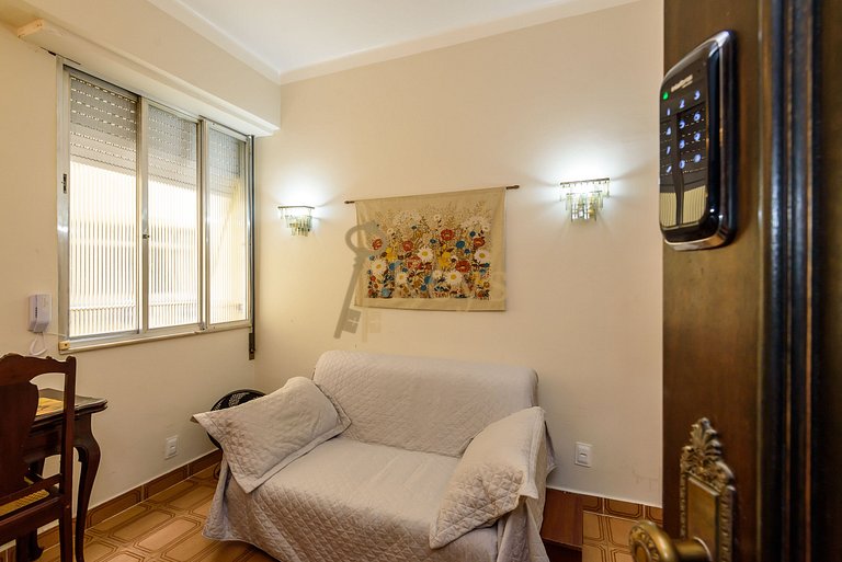 Studio Copacabana 1 Quadra da Praia