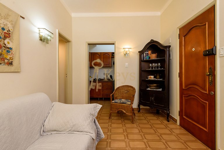 Studio Copacabana 1 Quadra da Praia