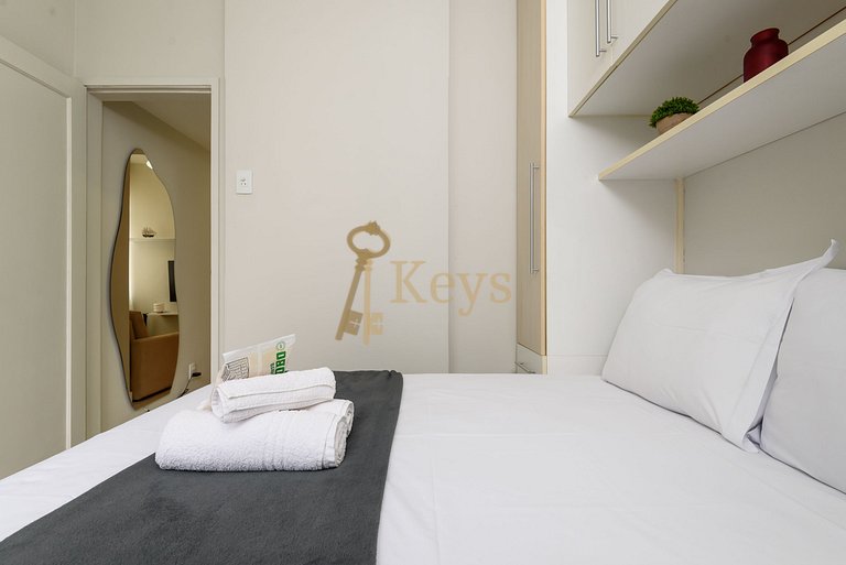 Studio Brisa de Copacabana 10 mins from the Beach
